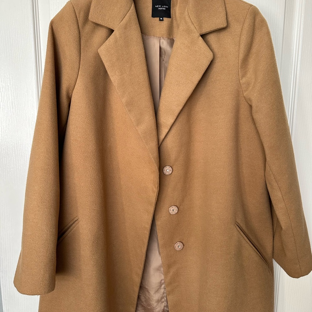 New Look Tan Trench Coat